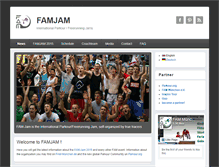 Tablet Screenshot of famjam.org